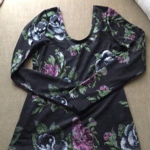 Lululemon Garden Party Floral long sleeve tee